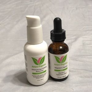 Amara Organics Moisturizer & Vitamin C Serum